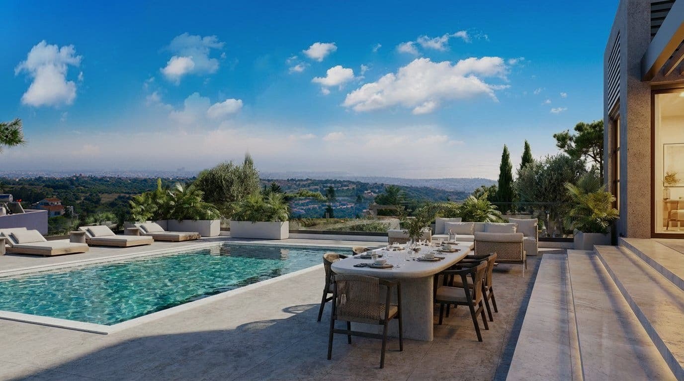  6-Bedroom Luxury Villa for Sale – Tala, Paphos