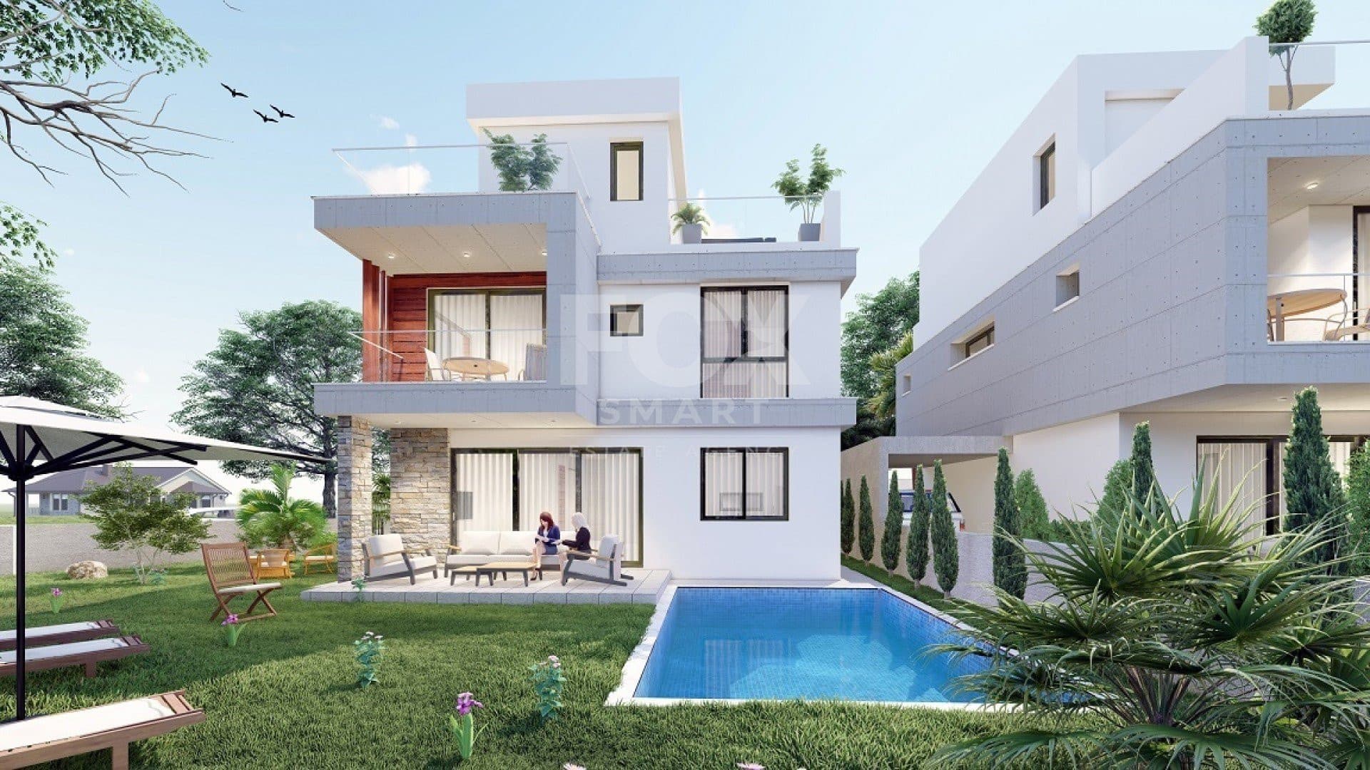 4 Bedroom Detached House for Sale in Limassol, Agios Tychon