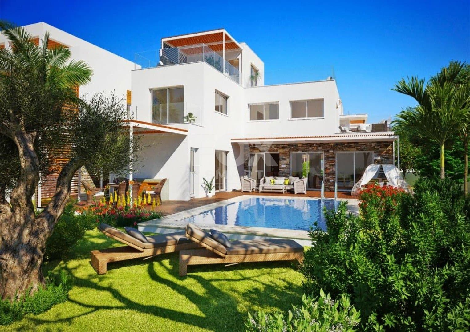 4 Bedroom Detached House for Sale in Paphos, Geroskipou