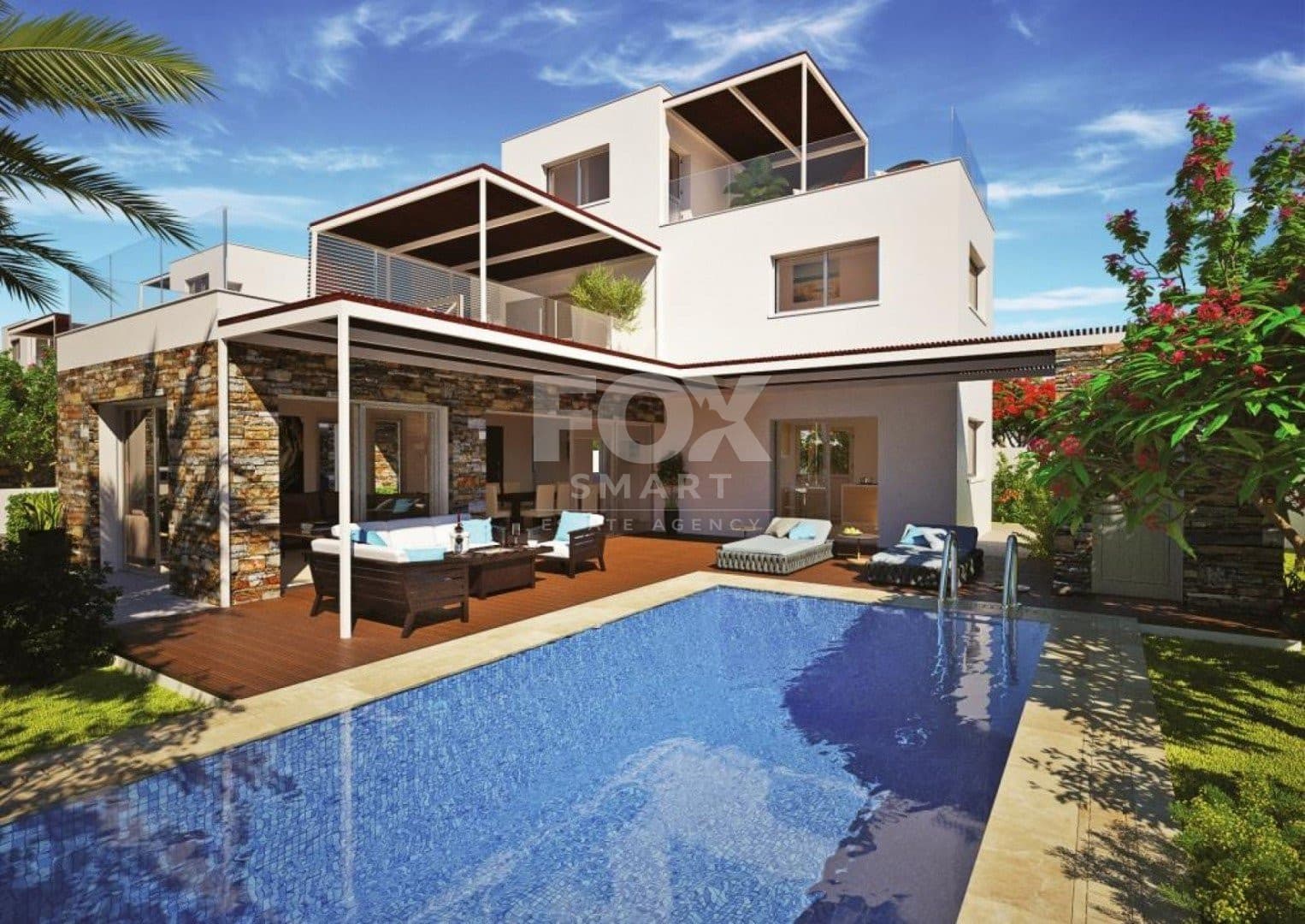 4 Bedroom Detached House for Sale in Paphos, Geroskipou