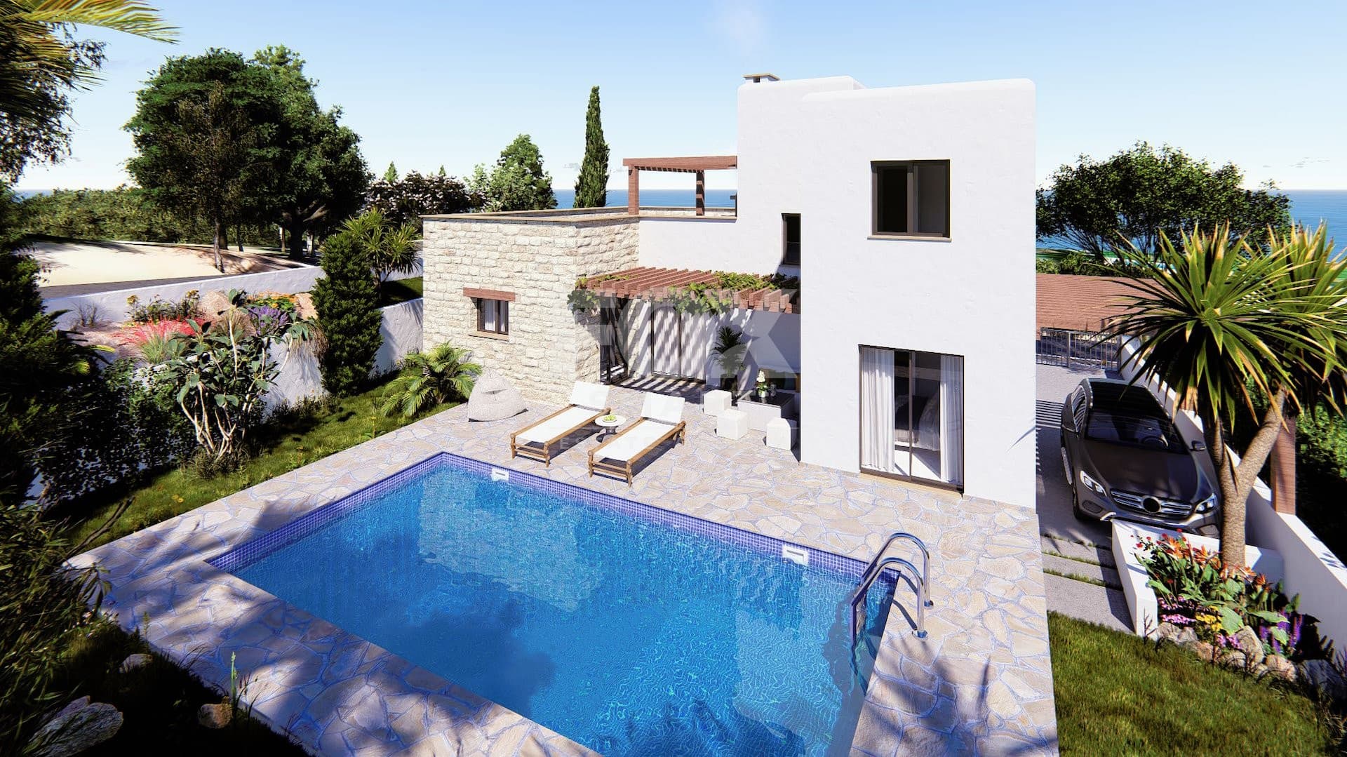 4 Bedroom Villa for Sale in Paphos, Argaka