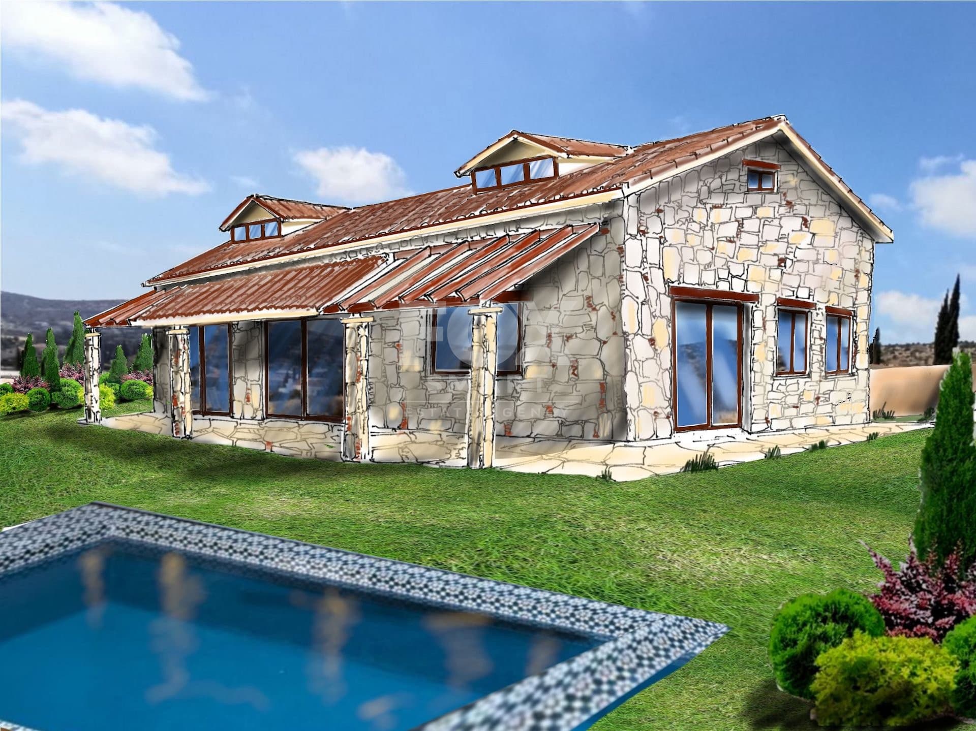 6 Bedroom Detached House for Sale in Limassol, Souni-Zanakia