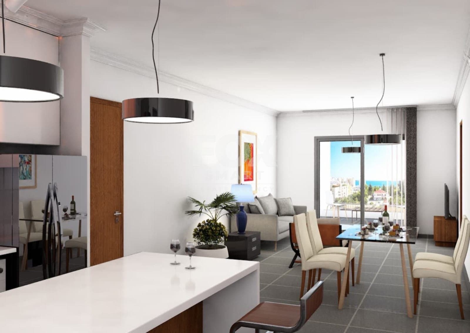 2 Bedroom Apartment for Sale in Paphos, Universal
