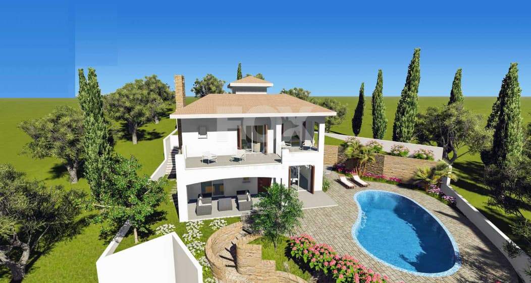 4 Bedroom Villa for Sale in Paphos, Tala