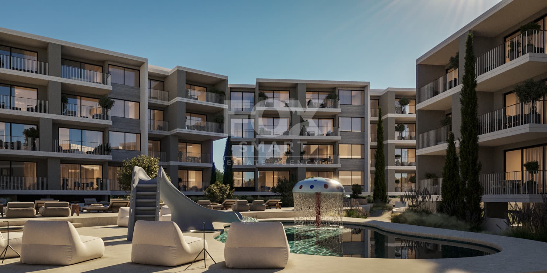 2 Bedroom Apartment for Sale in Paphos, Universal