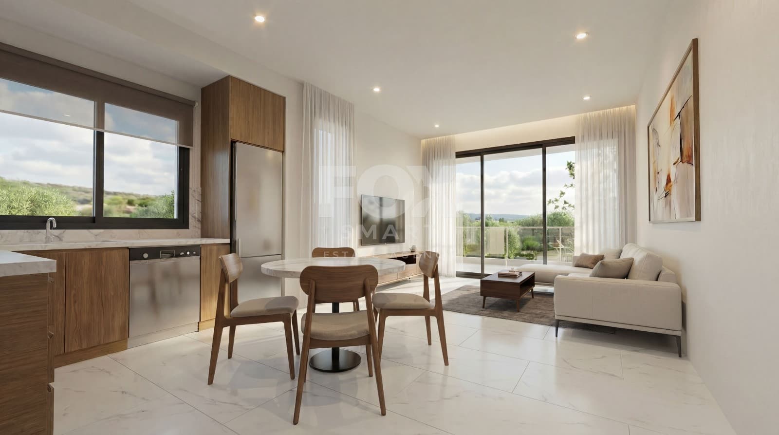2 Bedroom Apartment for Sale in Paphos, Universal