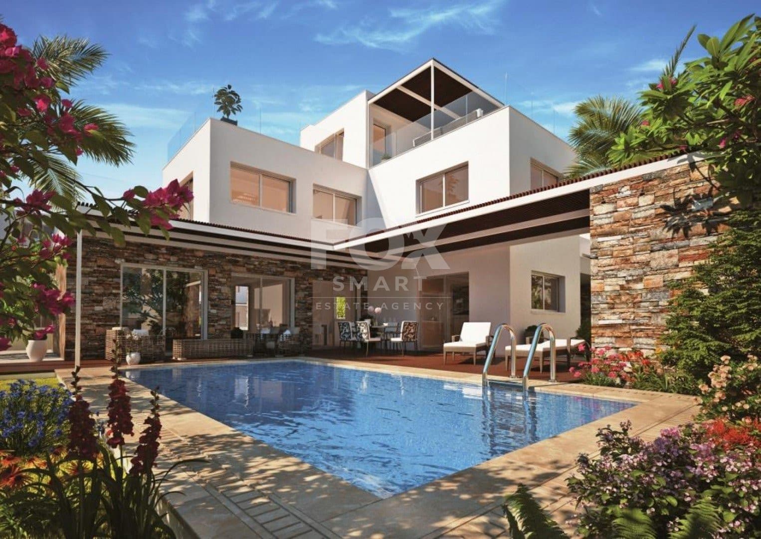 4 Bedroom Detached House for Sale in Paphos, Geroskipou