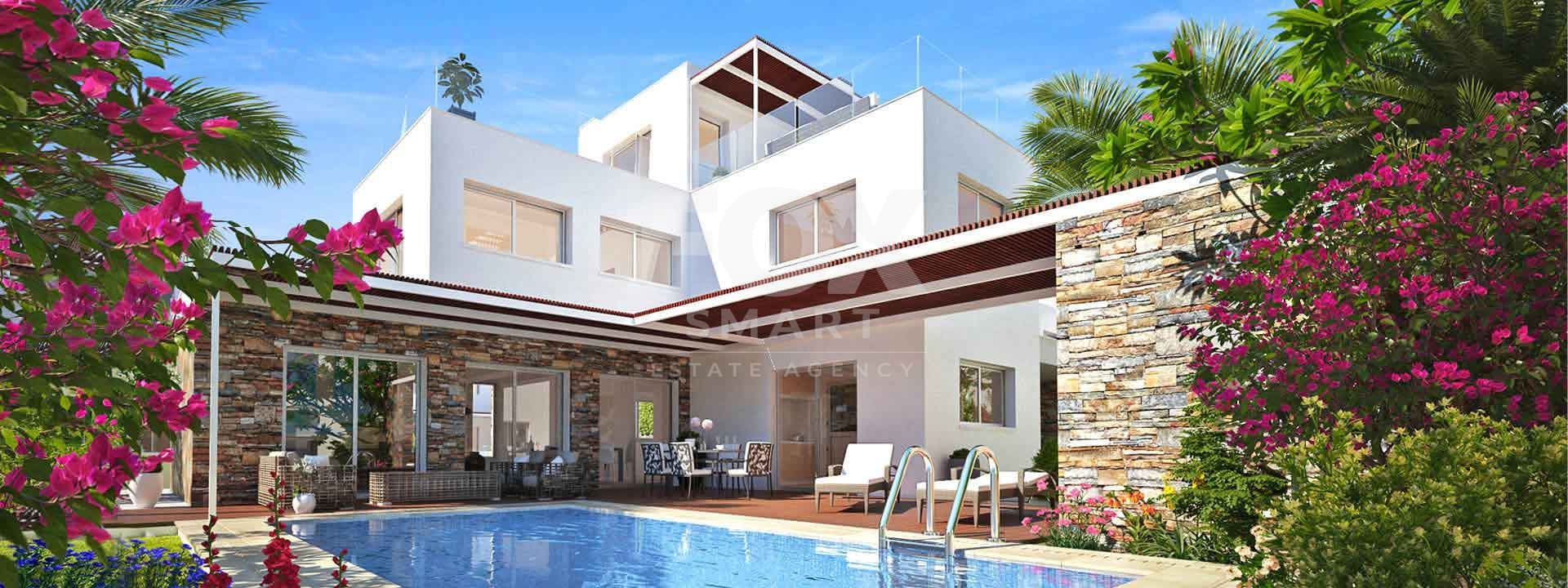 4 Bedroom Detached House for Sale in Paphos, Geroskipou