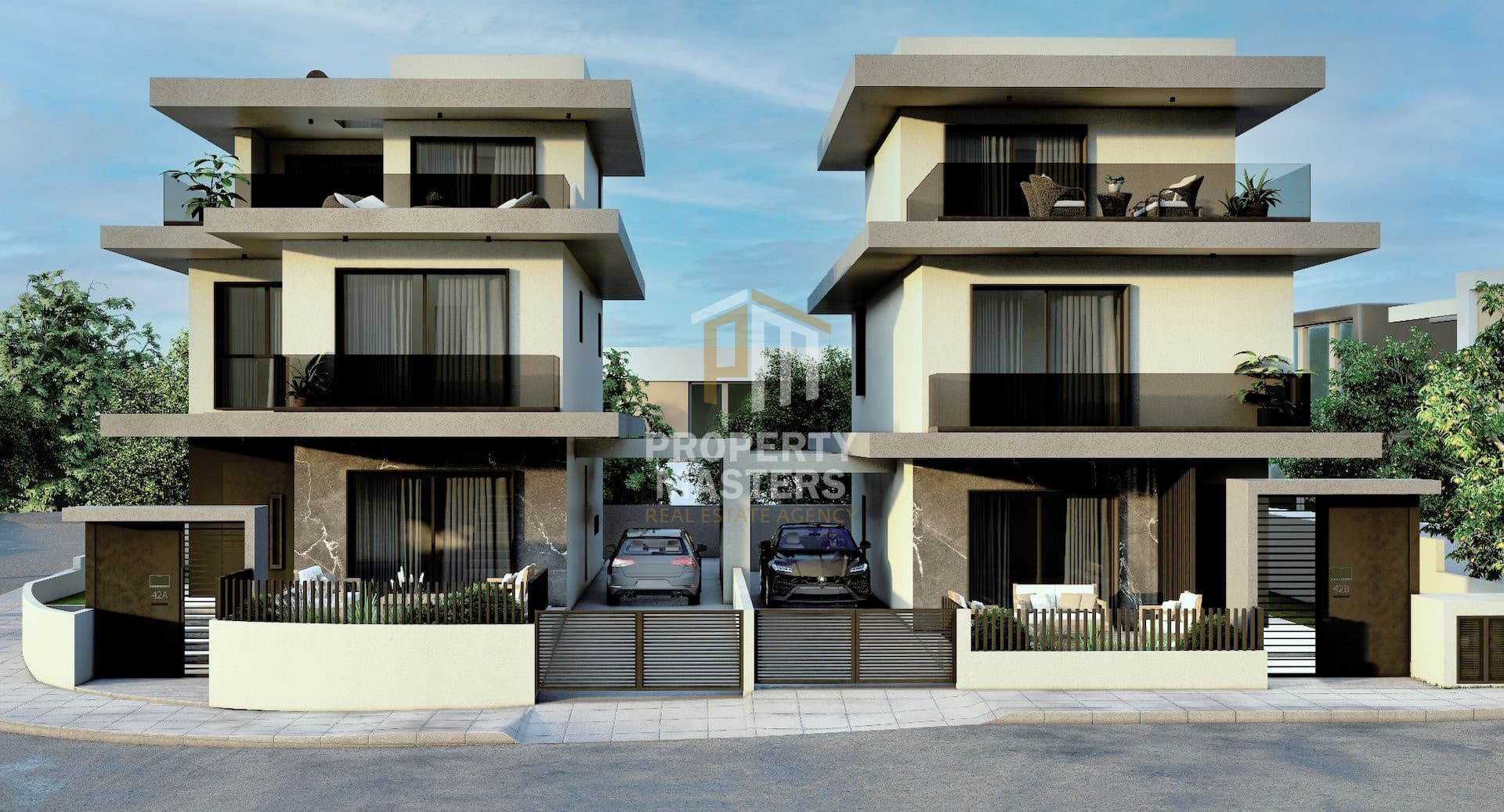 3 Bedroom  Semi-Detached House in Ypsonas, Limassol