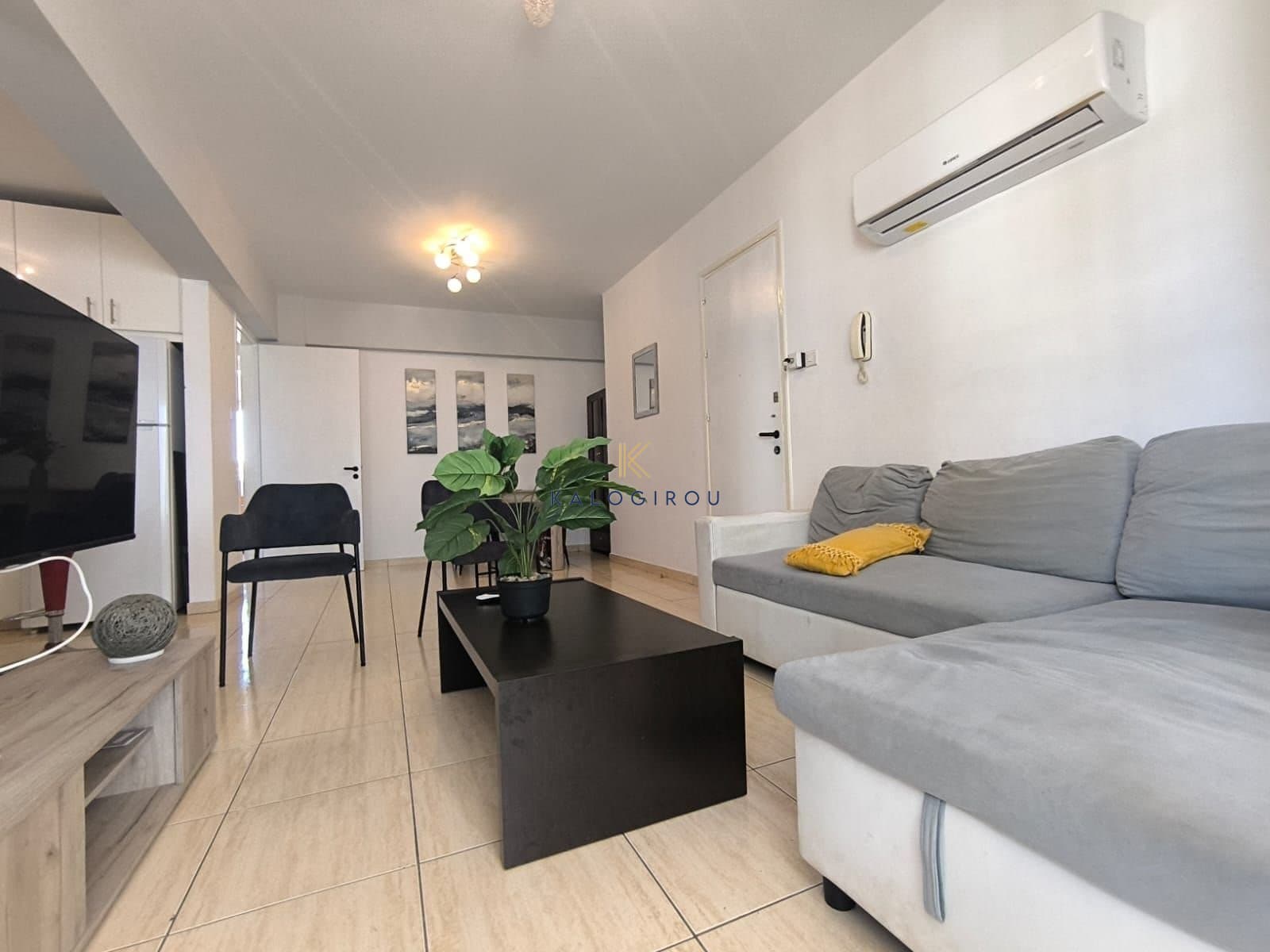 Nice, Furnished, Two-Bedroom Apartment in Makenzy, Larnaca