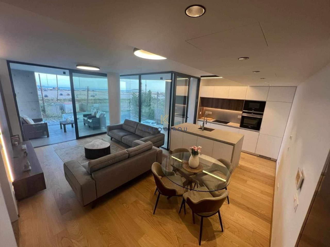 Amazing, Sew View, Two Bedroom Apartment in Larnaca city center.