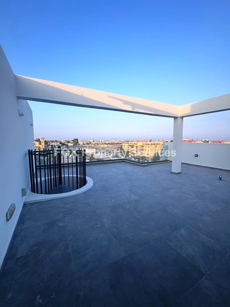 2 Bedroom Penthouse for Sale in Larnaca, Salamina Stadium