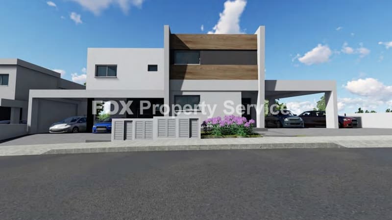 3 Bedroom Semi-Detached House for Sale in Nicosia, Kallithea