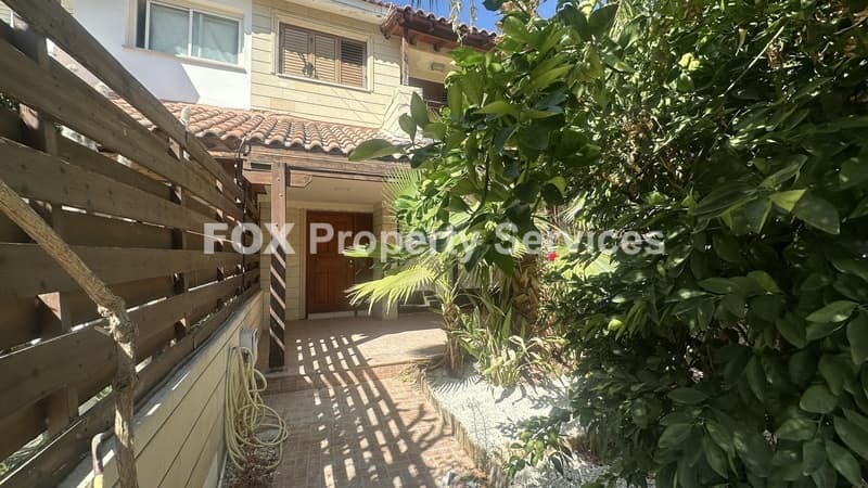 3 Bedroom Semi-Detached House for Rent in Nicosia, Egkomi