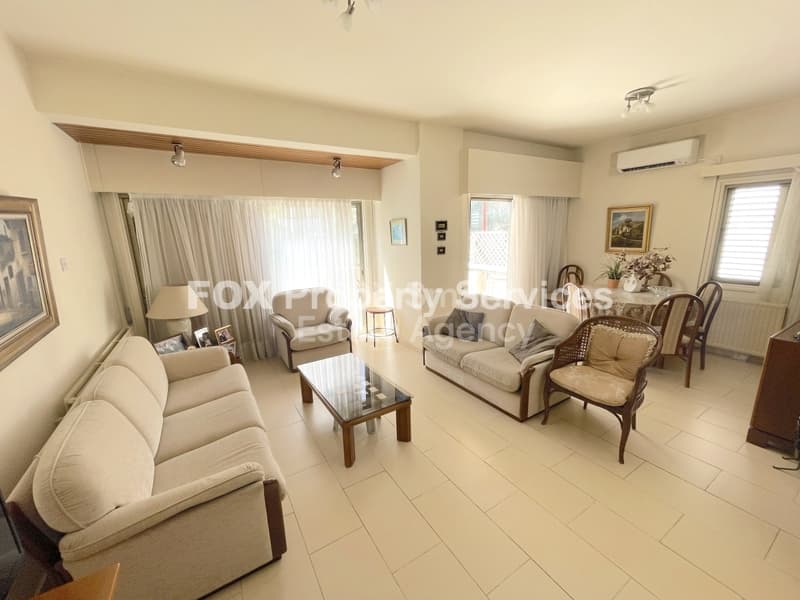 3 Bedroom Ground Apartment for Sale in Nicosia, Agioi Omologites