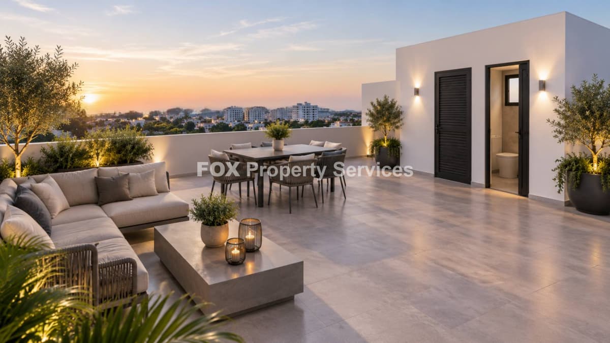 2 Bedroom Penthouse for Sale in Larnaca, Krasas Area
