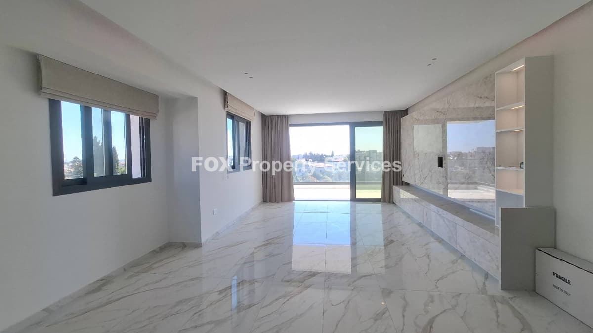 3 Bedroom Top Floor Apartment for Rent in Nicosia, Lakatameia - Agios Nikolaos