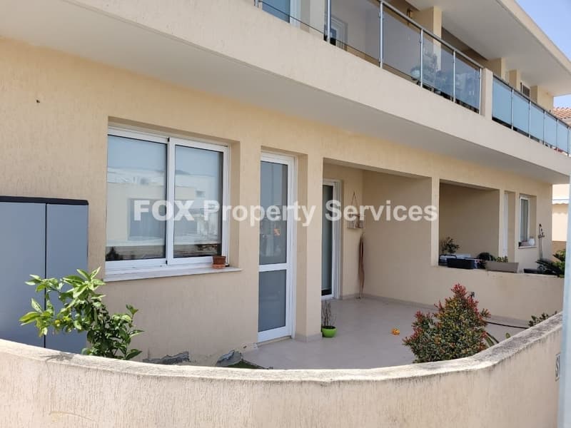 2 Bedroom Ground Apartment for Sale in Nicosia, Agios Nikolaos