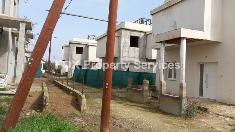 3 Bedroom Semi-Finished for Sale in Nicosia, Tseri