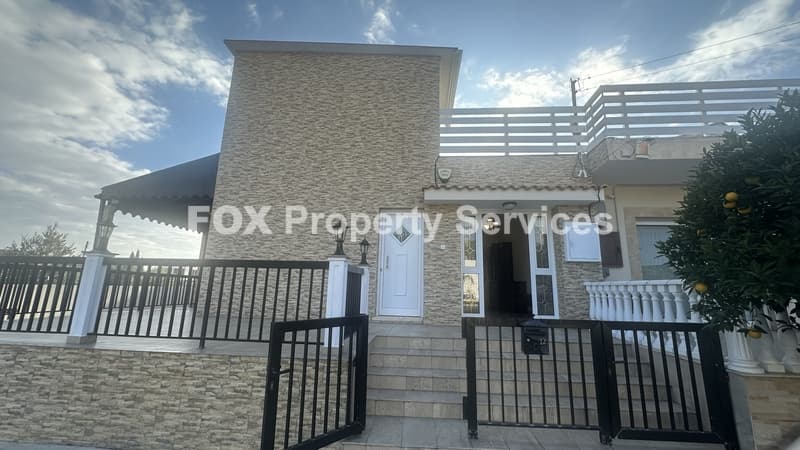 2 Bedroom Semi-Detached House for Rent in Nicosia, Strovolos
