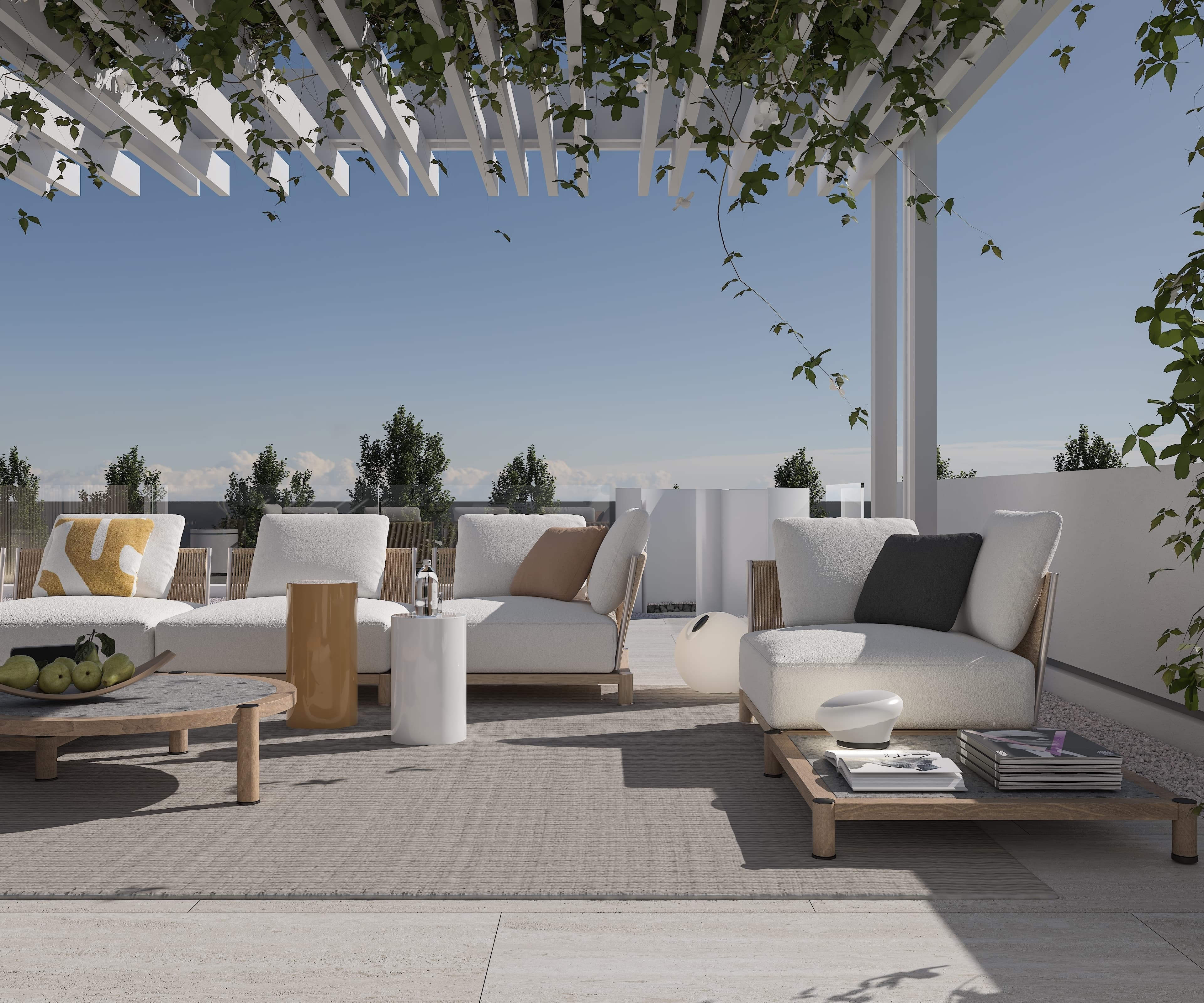 2-bedrooms apartments in Larnaca, Cyprus.