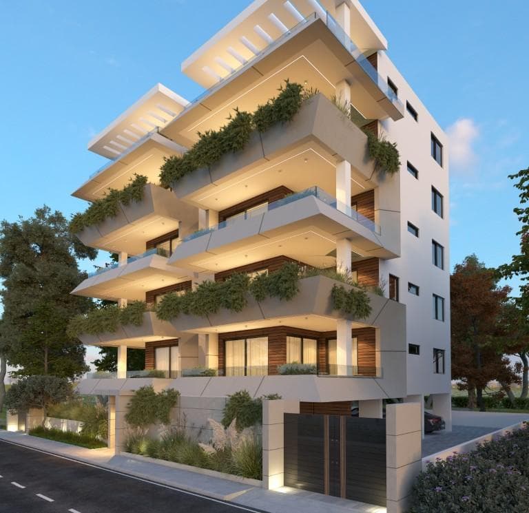 2-bedrooms apartments in Paphos, Cyprus.