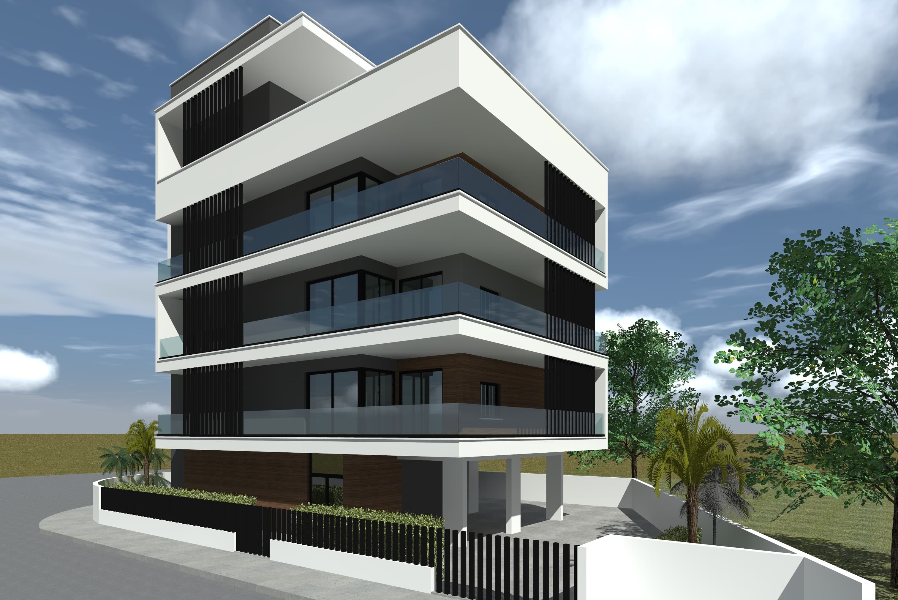 2-bedrooms apartments in Limassol, Cyprus.