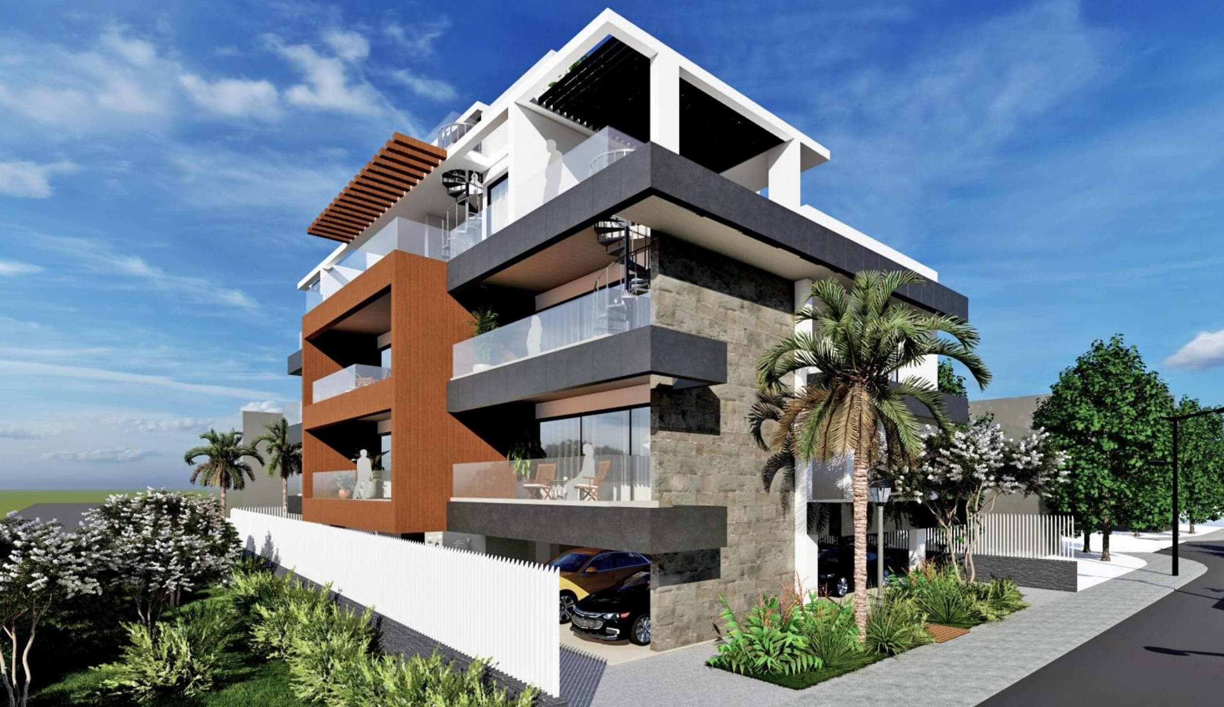 2-bedrooms apartments in Larnaca, Cyprus.