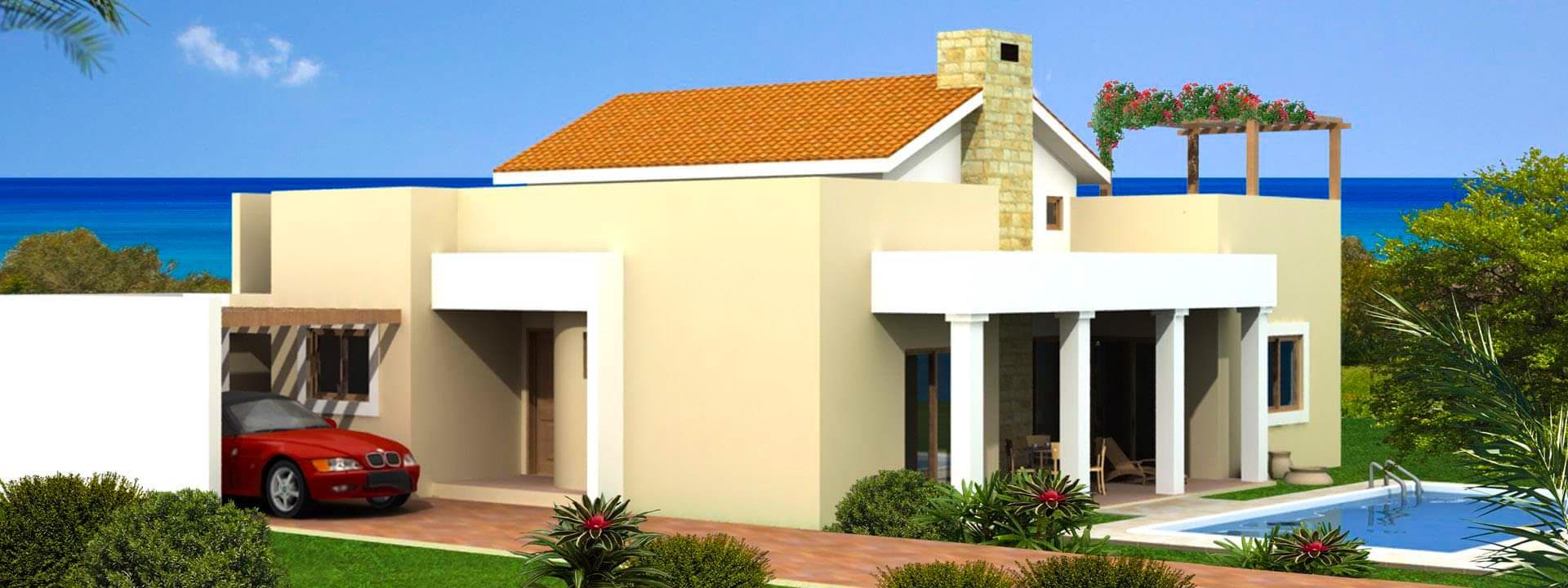 3-bedrooms house in Limassol, Cyprus.