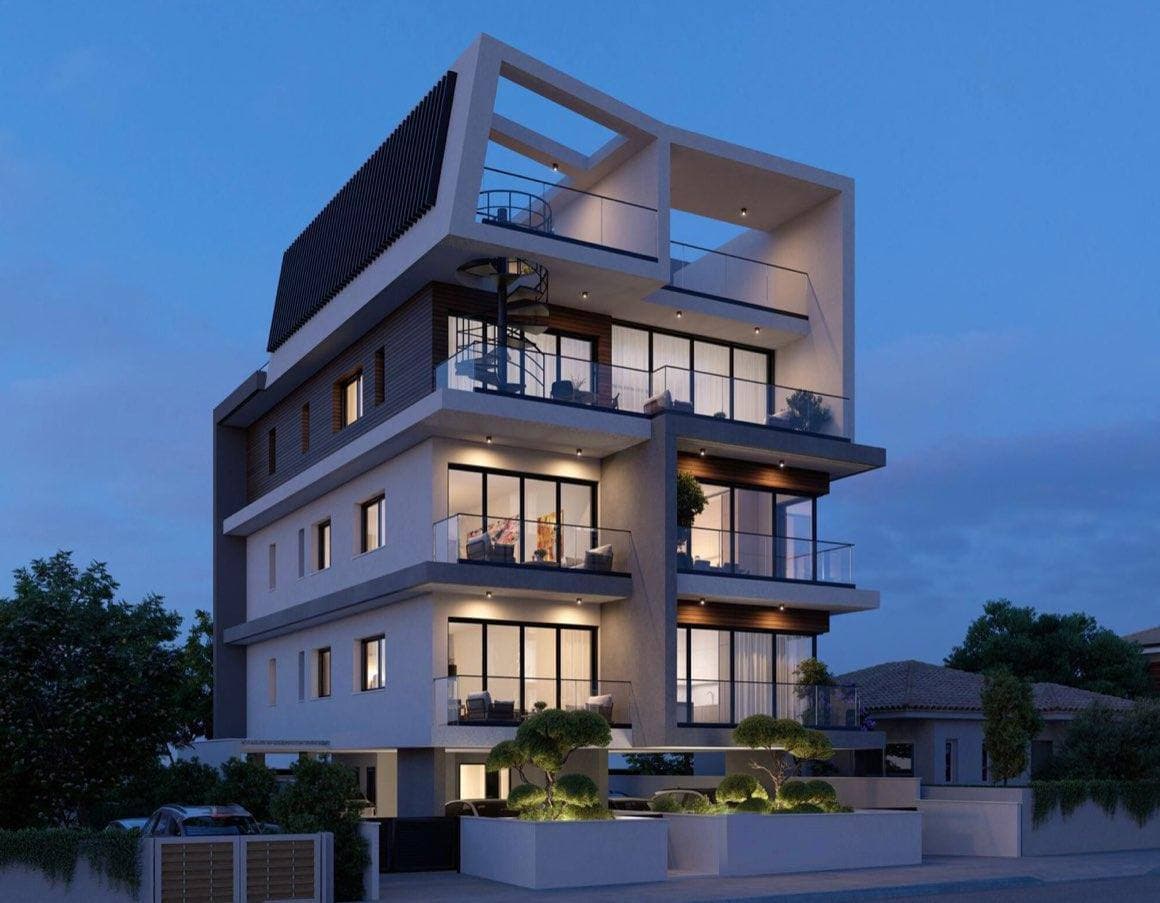 1-bedrooms apartments in Limassol, Cyprus.