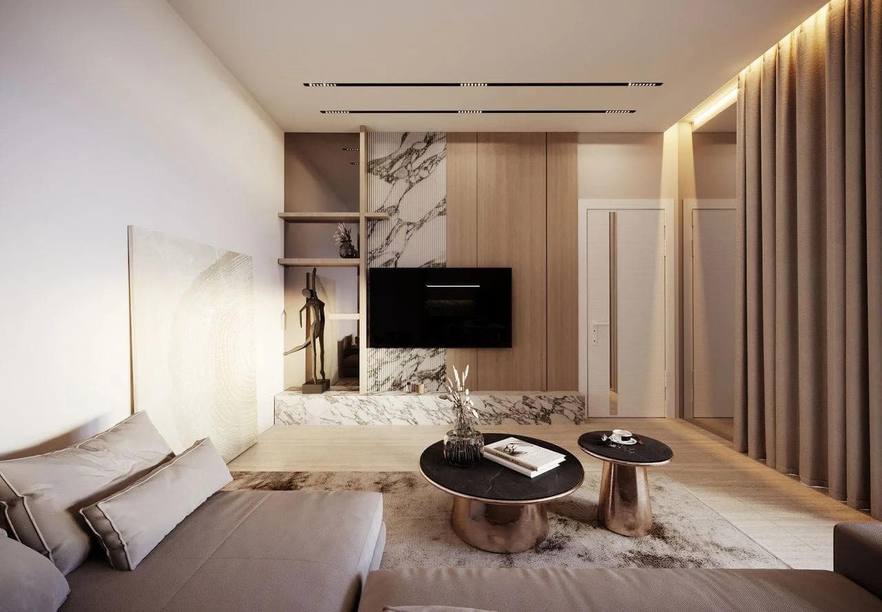 1-bedrooms apartments in Limassol, Cyprus.
