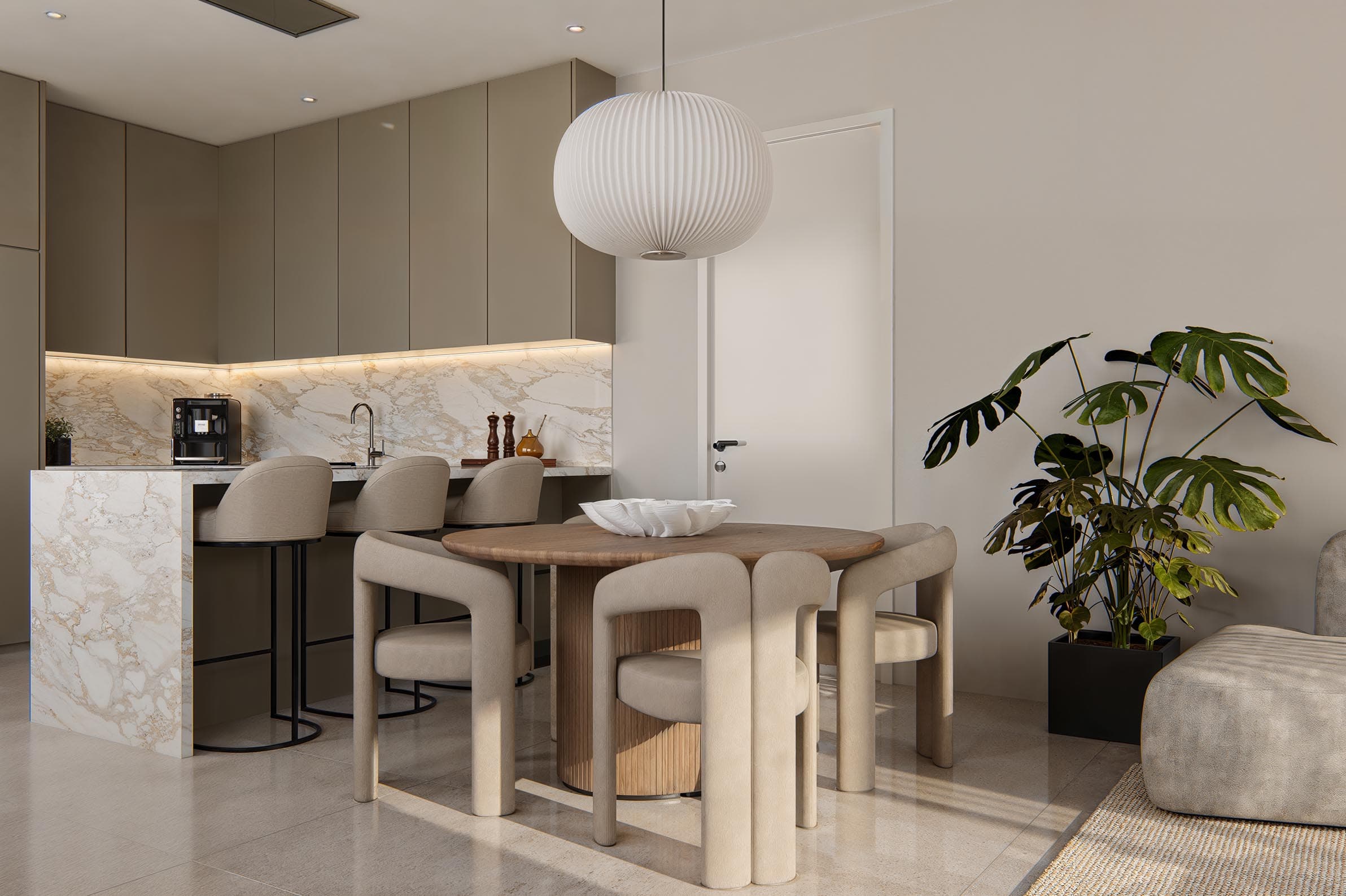 2-bedrooms apartments in Limassol, Cyprus.