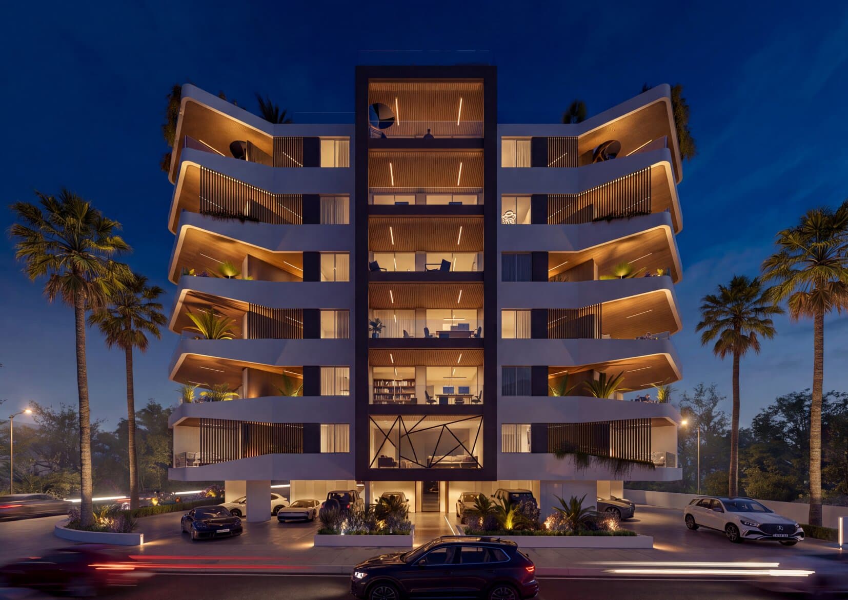 1-bedrooms apartments in Larnaca, Cyprus.
