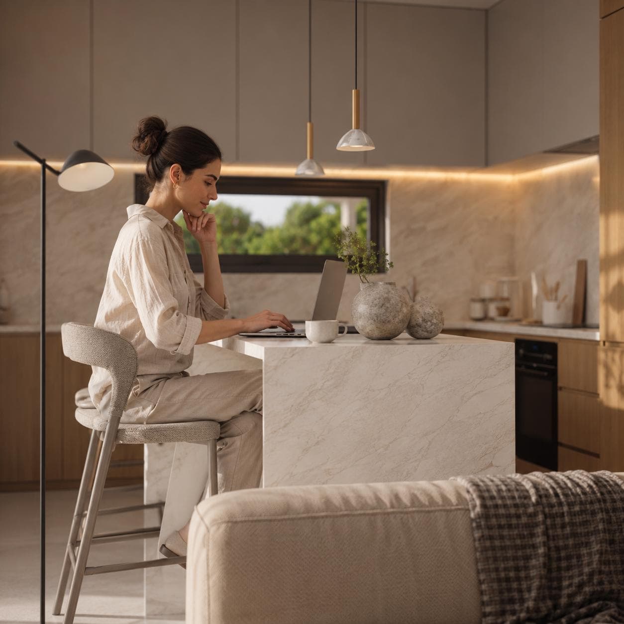 2-bedrooms apartments in Larnaca, Cyprus.