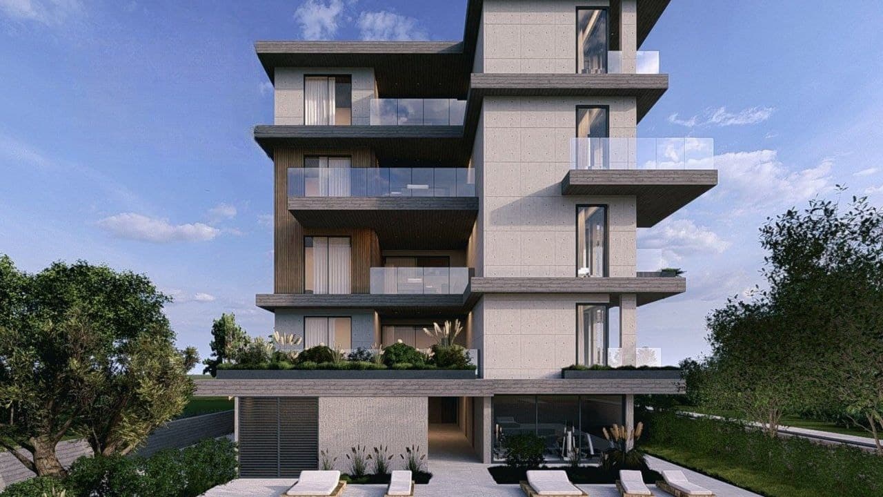 2-bedrooms apartments in Paphos, Cyprus.