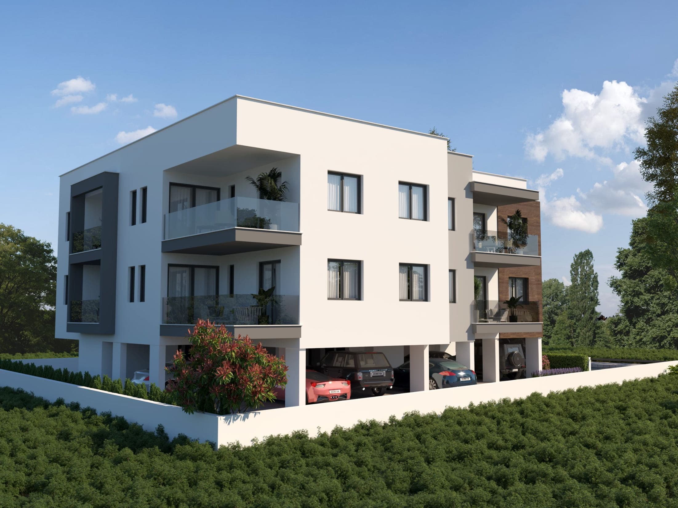 2-bedrooms apartments in Larnaca, Cyprus.