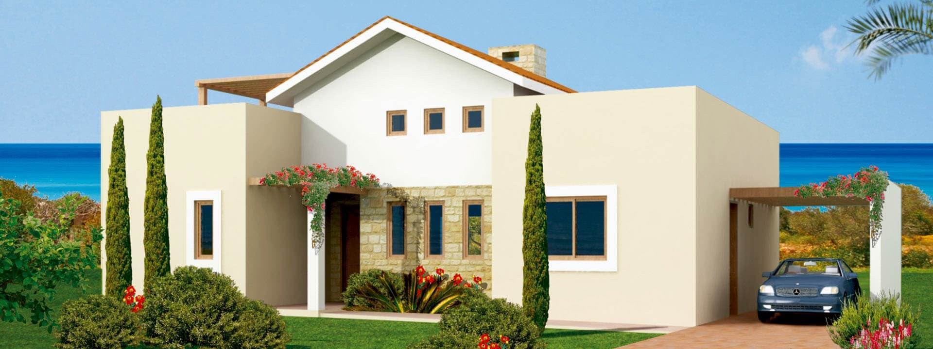 3-bedrooms house in Limassol, Cyprus.