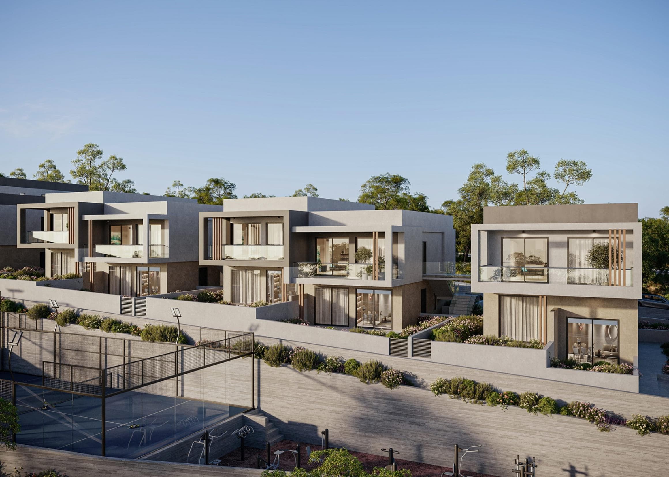 2-bedrooms apartments in Paphos, Cyprus.