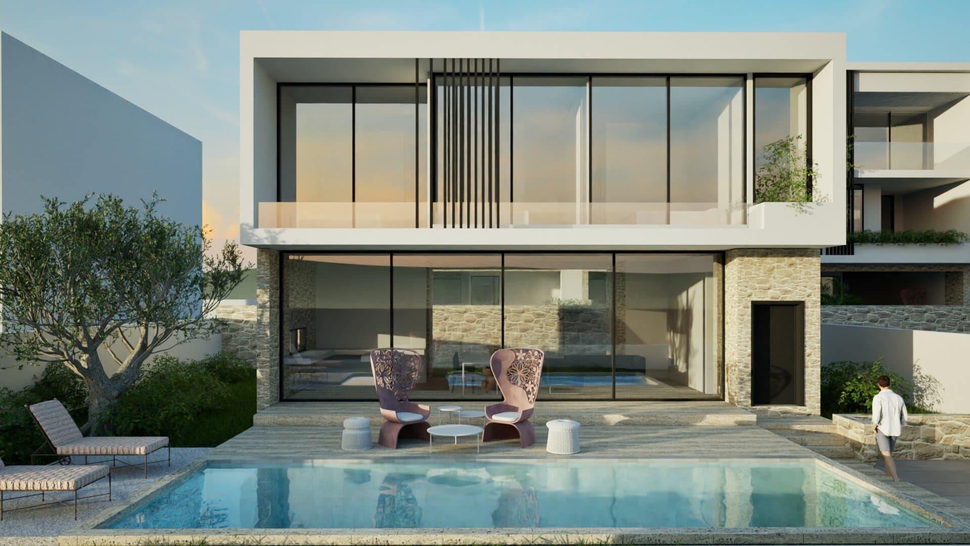 3-bedrooms house in Paphos, Cyprus.