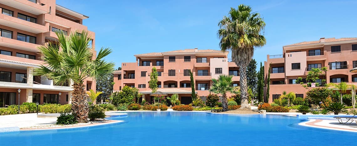 1-bedrooms apartments in Paphos, Cyprus.