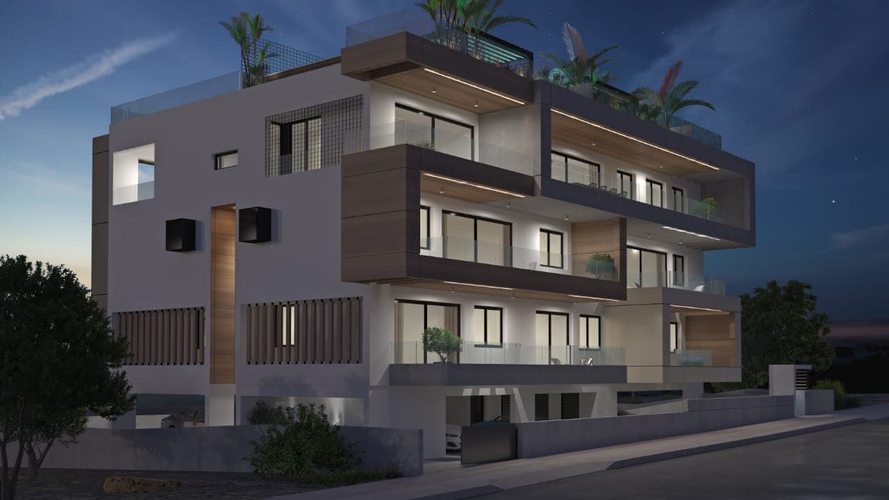 1-bedrooms apartments in Limassol, Cyprus.