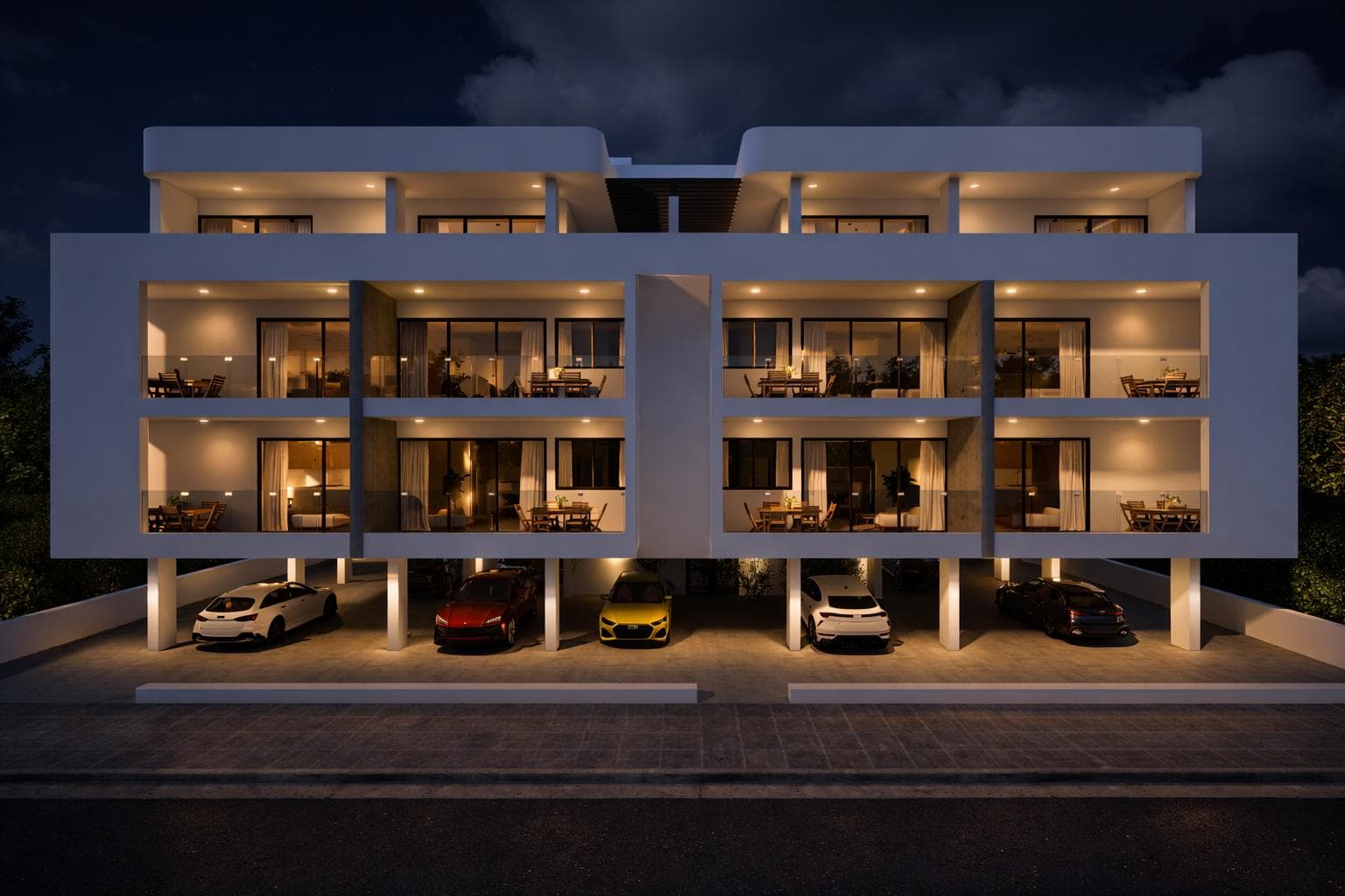 2-bedrooms apartments in Larnaca, Cyprus.