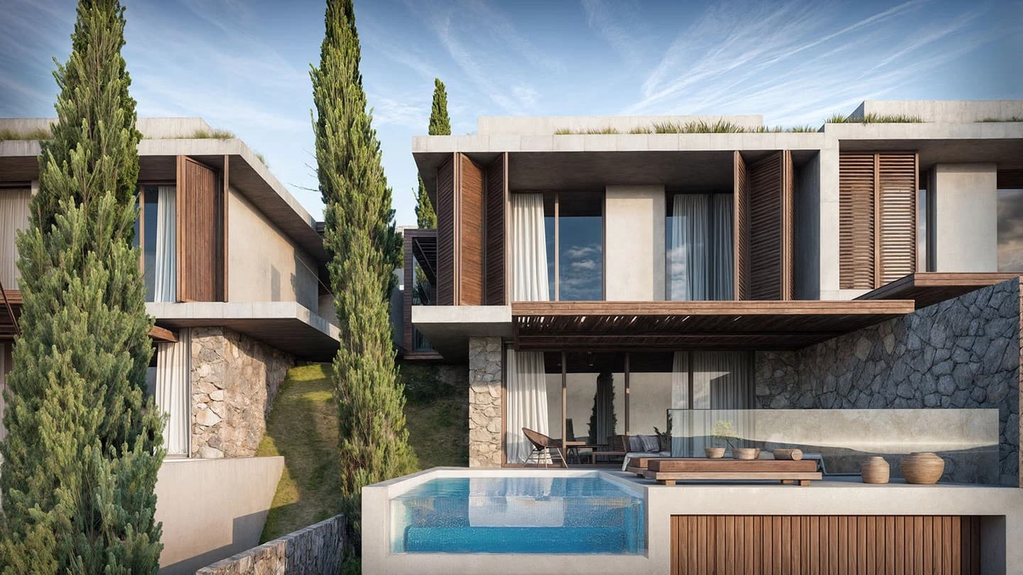 2-bedrooms house in Limassol, Cyprus.