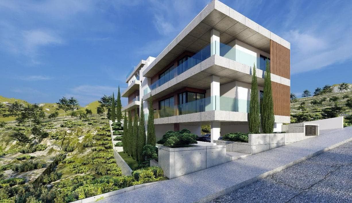 2-bedrooms apartments in Limassol, Cyprus.