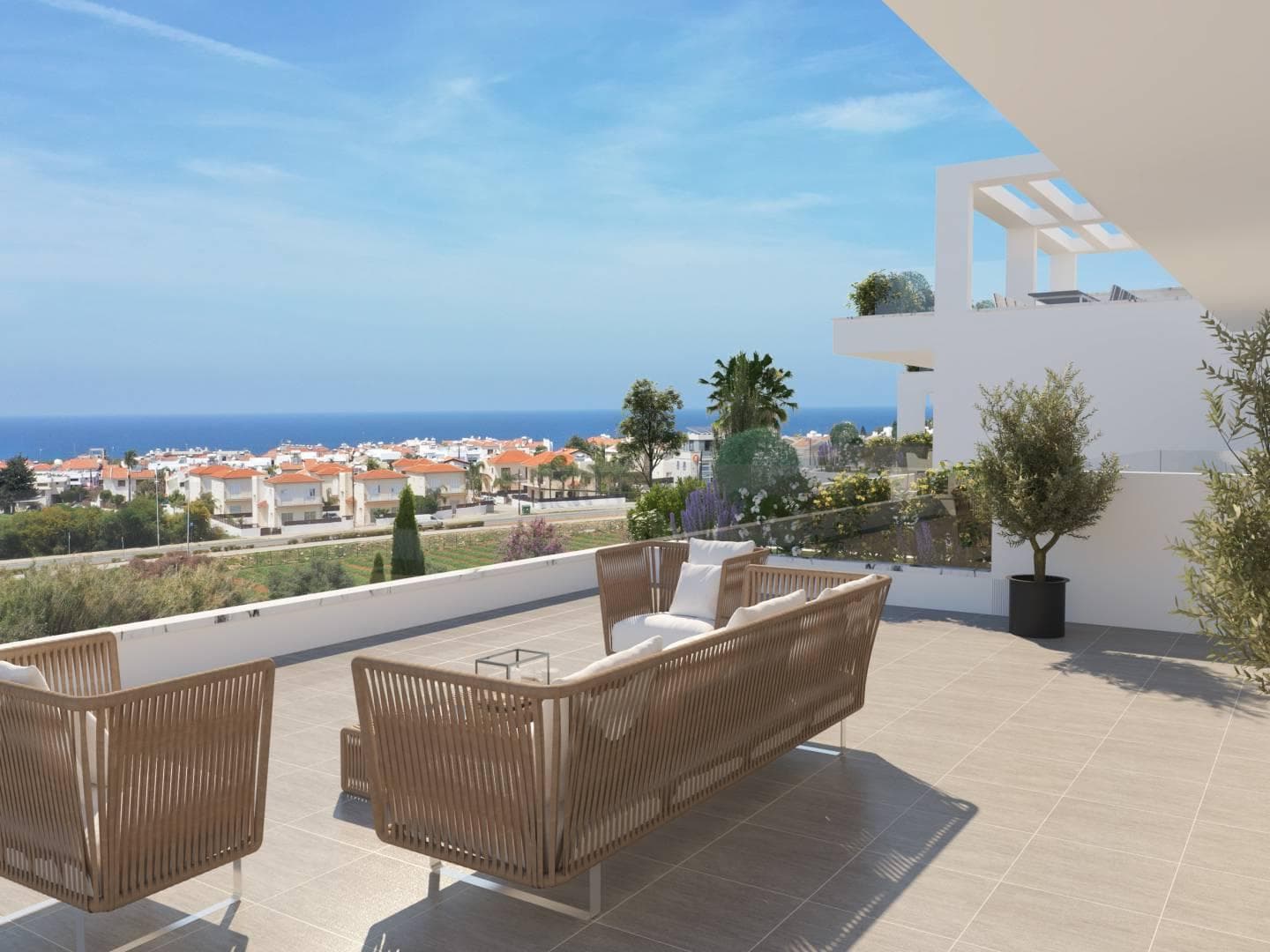 2-bedrooms apartments in Famagusta, Cyprus.