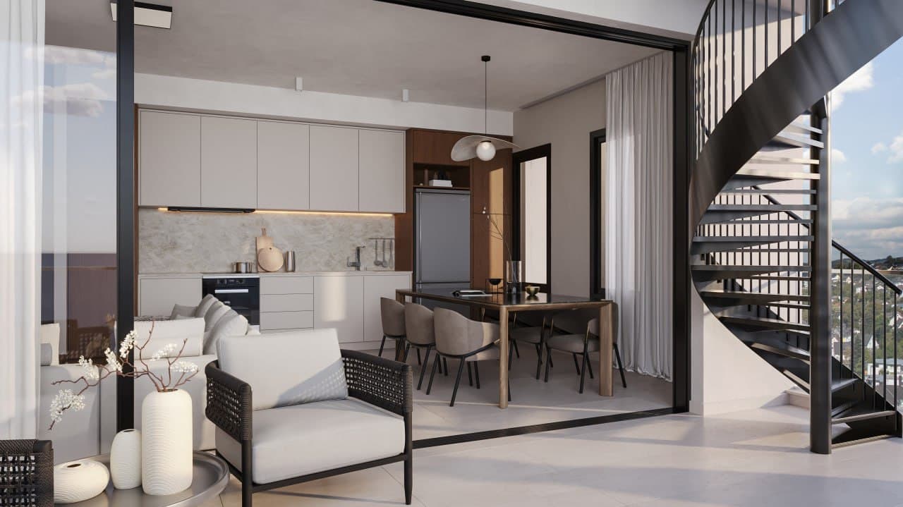 2-bedrooms apartments in Larnaca, Cyprus.
