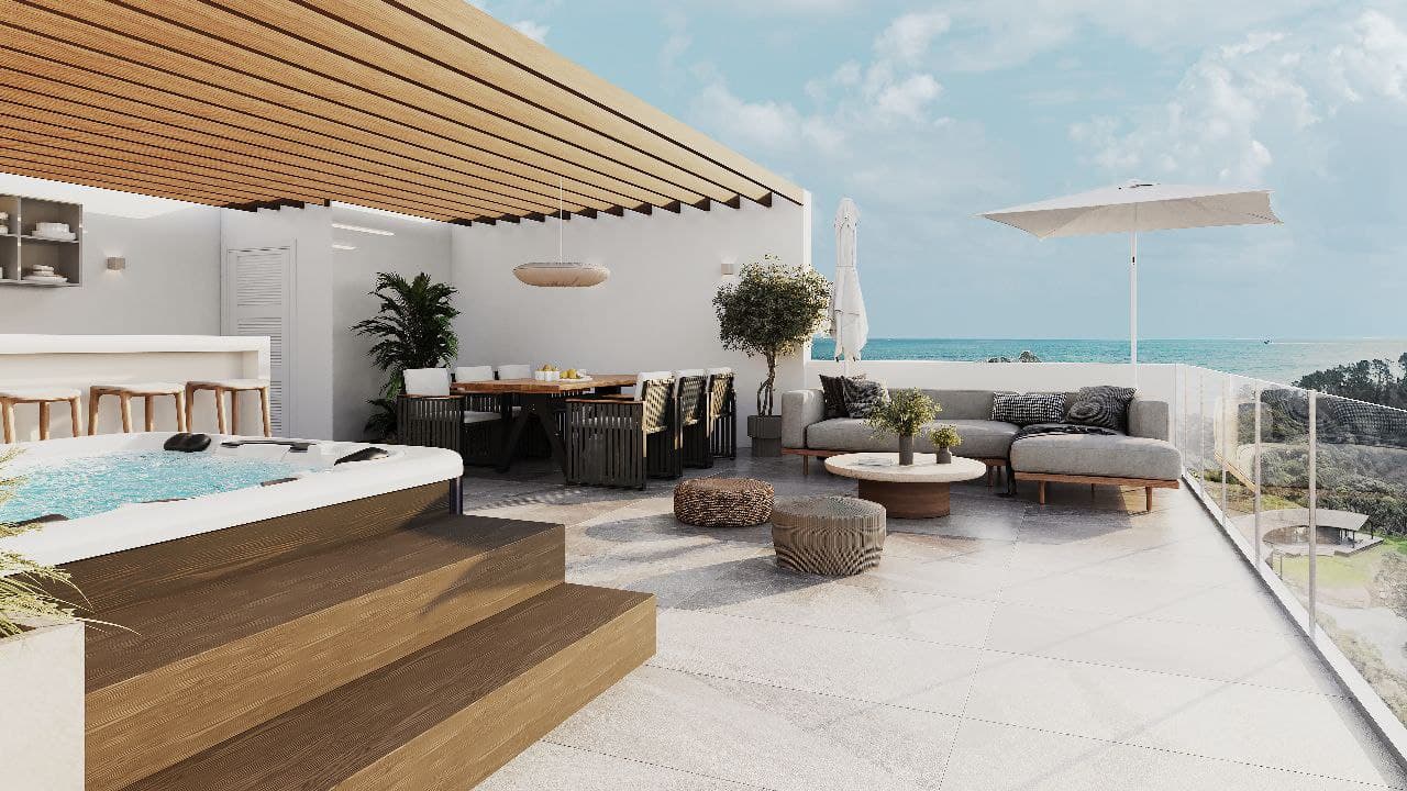 2-bedrooms apartments in Limassol, Cyprus.