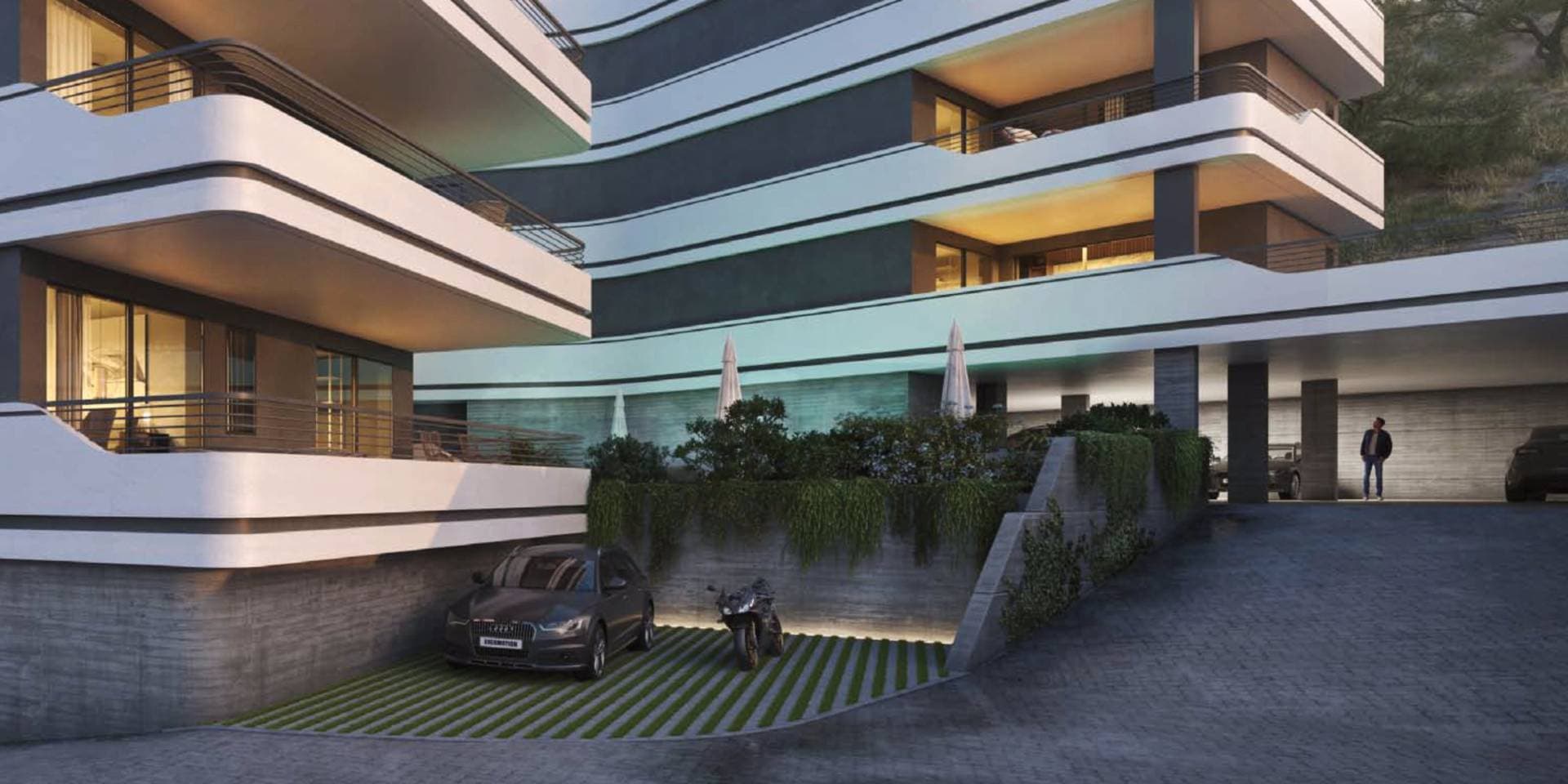 2-bedrooms apartments in Limassol, Cyprus.