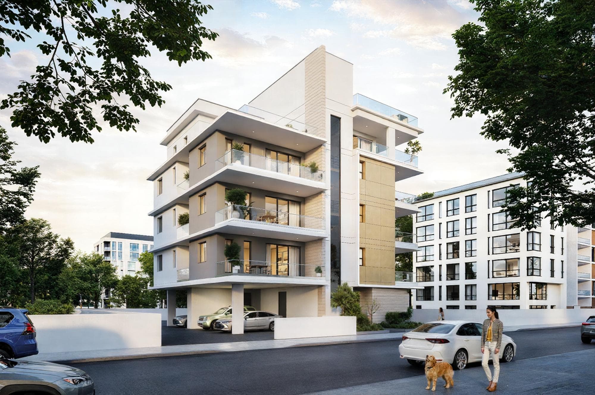 2-bedrooms apartments in Larnaca, Cyprus.