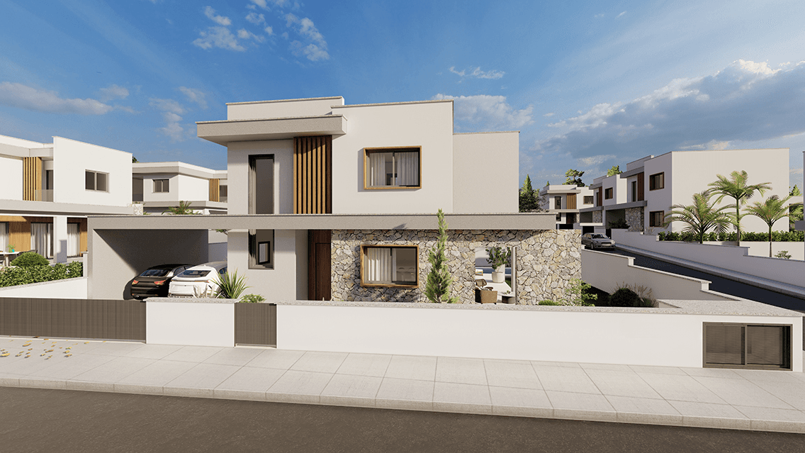 3-bedrooms house in Limassol, Cyprus.